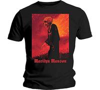 Marilyn Manson - T-Shirt # Xl Black Unisex # Mad Monk