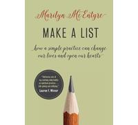 Marilyn McEntyre Make a List (Tascabile)