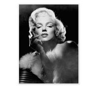Marilyn Monroe, 1953 Poster 50 x 70 cm Nero e Bianco Quadri Decorazione per pareti