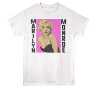 Marilyn Monroe - American Classici - Bianco Adulto Manica Corta T