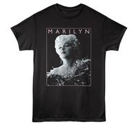 Marilyn Monroe - con Piume Abito - American Classici - Adulto Nero Manica Corta