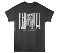 Marilyn Monroe - Looking Fuori Finestrino - American Classici - Grigio Front Con