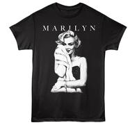 Marilyn Monroe - Morbido Abbraccio - American Classici - Adulto Nero Corto