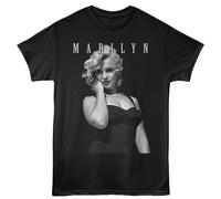 Marilyn Monroe - Nuoto Abito Guardare - American Classici - Adulto Nero Corto