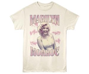 Marilyn Monroe - Nuvole E Fiori - Licenza Ufficiale - Off-White Solido Davanti