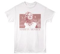 Marilyn Monroe - Semplice Scatola - American Classici - Bianco Adulto Manica