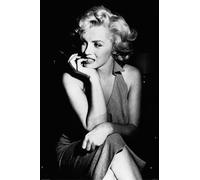 Marilyn Monroe - Sexy Perno Up Poster - 24x36 Seduto 36440