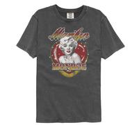 Marilyn Monroe - Sparkle Cuore - American Classici - Pepe Adulto Manica Corta C