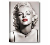 Marilyn Monroe Vintage - Quadro su Tela 50 x 70 Soggiorno Salotto Ufficio Camera