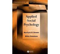 Marilynn B. Brewer Applied Social Psychology (Tascabile)