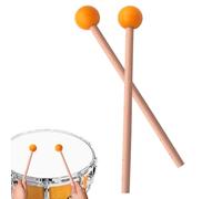 Marimba Hammer - Wood Marimba Mallets - Hard Rubber Head Keyboard Drum