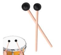 Marimba Hammer - Wood Marimba Mallets - Hard Rubber Head Keyboard Drum Mallets for Most Percussion Instruments Related. Wood Mallet Percussion Sticks for Xylophone