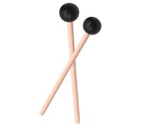 Marimba Mallets, Rubber Head Xylophone Mallets, 7.23x1 Inches Hard Elastic Head, Comfortable Percussion Sticks, Suitable for Glockenspiel, Keyboard Drums