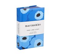 Marimekko One Line a Day Blue Unikko: A Five-year Memory Book