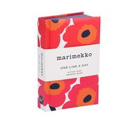 Marimekko One Line a Day Red Unikko: A Five-year Memory Book