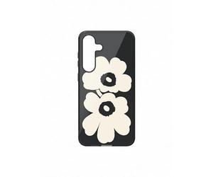 Marimekko Unikko Hybrid Case Cover con motivo floreale per Samsung Galaxy S25+, Cream