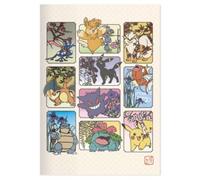 マリモクラフト Marimocraft, PKM-906 Pokémon modello giapponese, taccuino formato A5, Pokémon, circa 148 x 210 mm (larghezza x altezza)