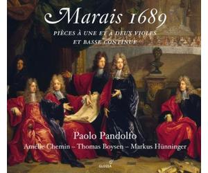 Marin Marais Marais 1689: Pièces À Une Et À Deux Violes Et Basse Continue (CD)