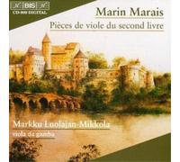 Marin Marais Pieces De Viole Du Second Livre (Luolajan-mikkola) (CD) Album