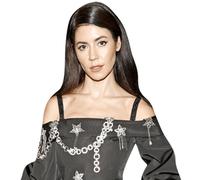 Marina And The Diamonds (Black Dress) Half Body Buddy Cutout
