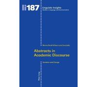 Marina Bondi Abstracts in Academic Discourse (Tascabile) Linguistic Insights