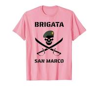 Marina Brigata San Marco Marina Militare Maglietta, Uomo, Rosa, M