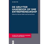 Marina Dabić De Gruyter Handbook of SME Entrepreneurship (Copertina rigida)