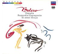 Marina de Gabarain - Ravel / Chabrier / Falla: Espana; Rapsodie Espagnole; El amor Brujo - 6.43590AD - Vinyl LP
