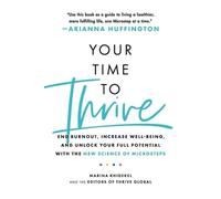 Marina Khidekel Your Time to Thrive (Tascabile)