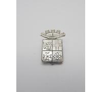 Marina Militare Italiana : Spilla da giacca in Argento 925 - Stemma - Fregio