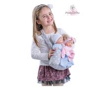 MARINA & PAU Pepotes Gemelli in Borsa 26cm Bambola Bambolotto Neonato