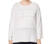 Marina Rinaldi Maglione In Maglia Ala Da Donna $375 NWT
