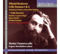 Marina Tarasova Roslavets, Mosolov, Popov & Scriabin: Cello Works (CD)