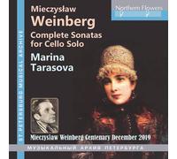 Marina Tarasova Weinberg: Complete Sonatas for Cello Solo (CD)