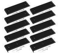 Marina Trailer Bunk Slicks - 3 x 10 Pollici Heavy Duty Pancia - Durevole Boat Glide Enders, Supporto per rimorchio Liscio | Affidabile Gancio per Barca - Scivoli per Un Facile della Ricarica su