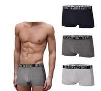 MARINA Y PACK 6 O 3 BOXER O SLIP UOMO IN COTONE COLORI ASSORTITI ELASTICIZATI