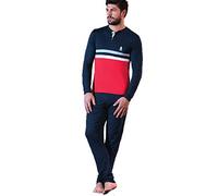 Marina Yachting Pigiama Uomo Lungo in Cotone Art. MYP5 (Blu, M)