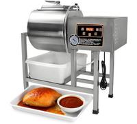 Marinator del bicchiere di vuoto dell'acciaio inossidabile con rotazione bidirezionale e controllo della velocità per la preparazione degli alimenti