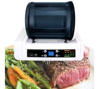 Marinatore elettrico a tamburo per carne, ideale per pollo, hamburger e pancetta - Contenitore sottovuoto per marinare a pressione, esaltando sapore e tenerezza, perfetto per uso commerciale.