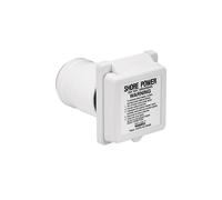 Marinco 6351EL-B - Shore Potenza 50A 125V Quadrato Bianco Ingresso