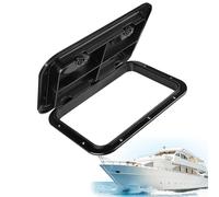 Marine Access Hatch - Barca Rid con serratura, copertura impermeabile | Pannello trappola resistente, RV ponte, deposito yacht, cabina di navigazione, attrezzatura da , kayak, attrezzatura all'ai