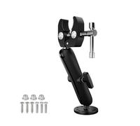 Marine Alluminio Trolling Motor Stabilizzatore Mount per Kayak Pontoon Boats 360 Regolabile per 1.5cm a 2 "Rails Trolling Motor Mount Clamp