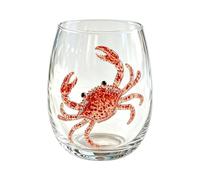Marine Animal Mug - Coastal Theme Water Tumbler, Cute Blue Ringed Drink Cup
