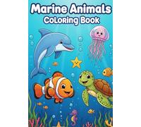 Marine animals: coloring book