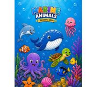 Marine Animals: Coloring book