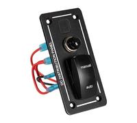 Marine Bilge Pump Panel - Safe Protection Smart Circuit Breaker | 12/24V Cut Off Disconnector Three Gear Settings | Fishing Boat Yacht Ship Vessel Efficient Water Management Avoid Motor Burn