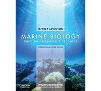 Marine Biology: International Edition: Function, Biodiversity, Ecology