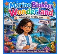 Marine Biology Wonderland Volume 1 Coloring Book