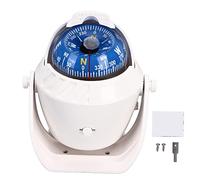 Marine Boat Navigation with Magnetic Declination Adjustment Night Lighting for Mount Cars Ships Caravans Accurate Sea Navigation Dashboard Mounted for Marine Boats Yachts RVs and V