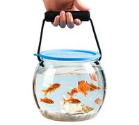 Marine Buddy - Secchio Trasparente per Esca, Serbatoio da Viaggio Portatile, Contenitore da Traspirante, Acquario da Tavolo all'aperto, Scatola Trasparente per Esche, Viaggi, Campeggio e Facile